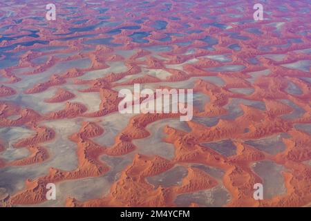 Die Antenne des Rub al Khalil, das leere Viertel, das Königreich Saudi-Arabien Stockfoto