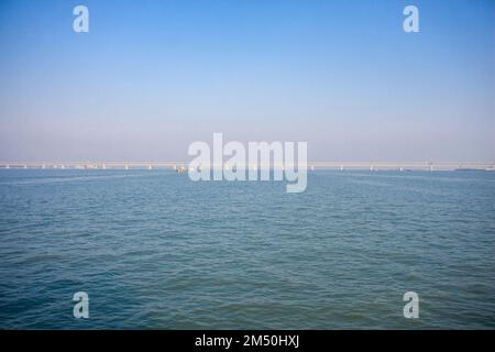 Die Padma-Mehrzweckbrücke von Bangladesch Stockfoto