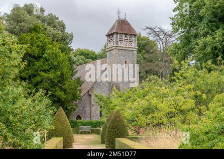 All Saints Church Hinton Ampner Hampshire England Stockfoto