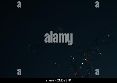 Riesige Blasen in den Bergen Stockfoto