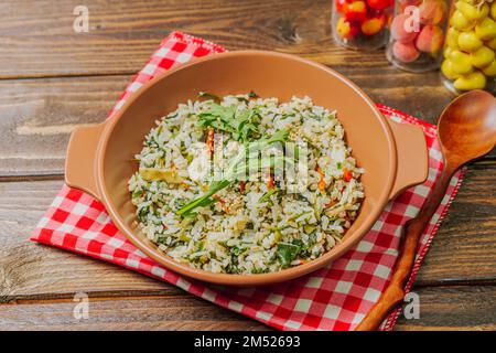 Koreanisches gesundes Essen Name Bibimbap Gericht Stockfoto