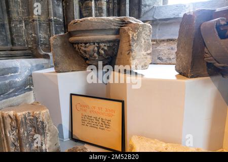 Glasgow Cathedral Pfarrkirche, ältestes Gebäude in Glasgow, Innenbilder, Glasgow, Schottland, Großbritannien Stockfoto