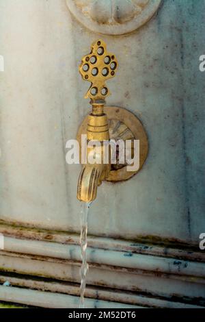Türkisch-osmanischen Stil Wasser Wasserhahn Beispiele Stockfoto