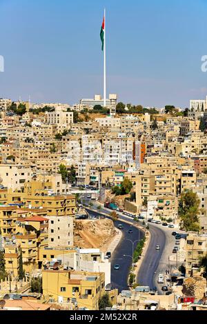 Amman Jordan. Stadtbild Stockfoto