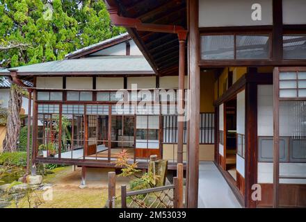 Miyajima Museum of History and Folk, Itsukushima Island, Präfektur Hiroshima, Japan. Stockfoto