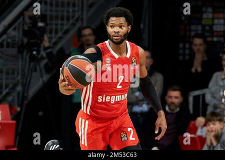 2022/2023 FIBA EuroLeague | München FC Bayern gegen Valencia Basket Club. WALDEN Corey (FC Bayern München FCBB02) Stockfoto