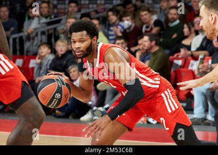 2022/2023 FIBA EuroLeague | München FC Bayern gegen Valencia Basket Club. WALDEN Corey (FC Bayern München FCBB02) Stockfoto