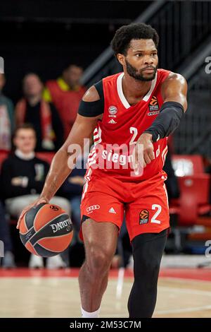 2022/2023 FIBA EuroLeague | München FC Bayern gegen Valencia Basket Club. WALDEN Corey (FC Bayern München FCBB02) Stockfoto