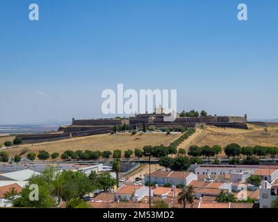 Forte de Santa Luzia, Elvas Stockfoto