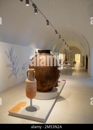 Archäologische Befunde im Museu de Arqueologia e Etnografia, Elvas Stockfoto