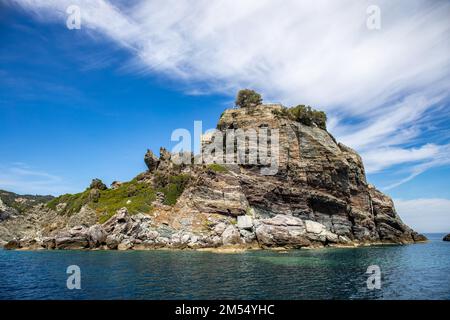 Kapelle St. John auf der Insel Skopelos Stockfoto