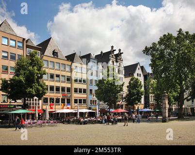Alter markt in Köln. Deutschland Stockfoto