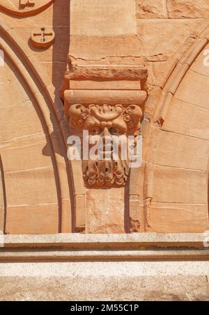 Das historische Gebäude der Society for Savings Building, Clevelands höchstes Gebäude im Jahr 1890, ist mit dem Key Tower verbunden, dem derzeit höchsten Gebäude der Stadt (2022). Stockfoto