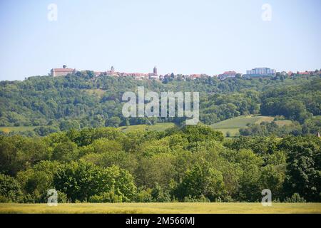 Die Stadt Waldenburg, Hohenlohe, Baden-Württemberg, Deutschland Stockfoto