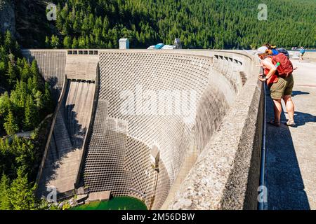 Ross Dam & Lake Wasserkraftdamm; Skagit River; Washington State; USA Stockfoto