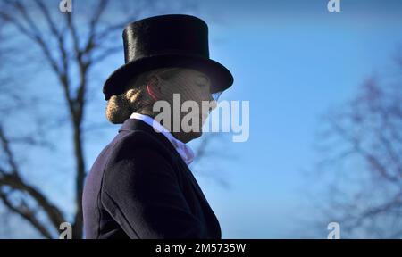 Boxing Day Hunt Masham North Yorkshire England Großbritannien Stockfoto