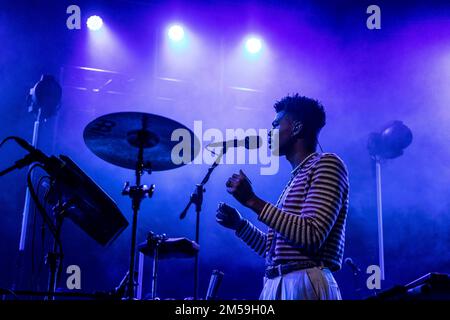 Mailand, Italien. 03. Dezember 2022. MAILAND, ITALIEN - 3. DEZEMBER: Pote tritt am 3. Dezember 2022 live in Fabrique in Mailand auf. (Foto: Roberto Finizio/NurPhoto) Kredit: NurPhoto SRL/Alamy Live News Stockfoto