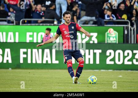 Cagliari, Italien. 26. Dezember 2022. Während des Spiels Cagliari gegen Cosenza, italienisches Fußballspiel der Serie B in Cagliari, Italien, Dezember 26 2022 Kredit: Independent Photo Agency/Alamy Live News Stockfoto