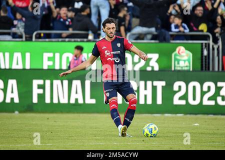 Cagliari, Cagliari, Italien, 26. Dezember 2022, Während des Spiels Cagliari gegen Cosenza – italienischer Fußball der Serie B. Stockfoto