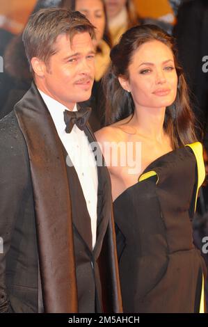 Brad Pitt, Angelina Jolie, British Academy Film Awards, Royal Opera House, London. UK Stockfoto