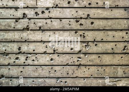 Berlin Mitte, Große Hamburger Straße, Kriegsbeschädigung Stockfoto