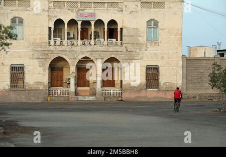 Hafen Massawa Zollstation in Eritrea Stockfoto