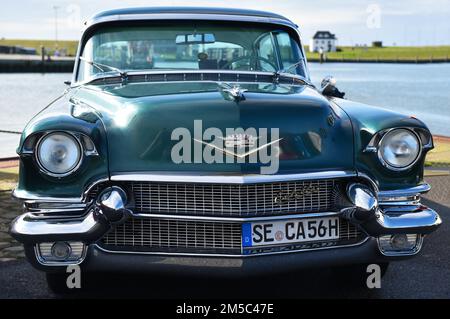 Cadillac Sixty Special, auf einem Oldtimer-Treffen in Buesum, Deutschland Stockfoto