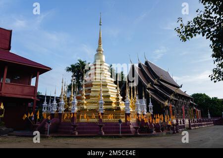 Phan Tao Tempel in Chiang Mai, Thailand. Stockfoto