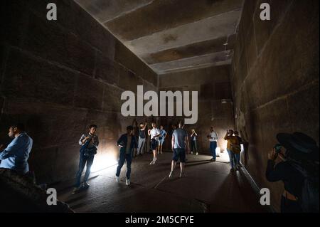 Pyramiden in gizeh kairo Stockfoto