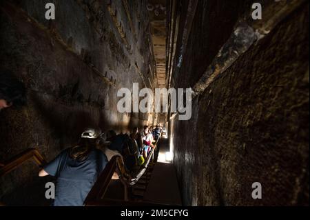 Pyramiden in gizeh kairo Stockfoto