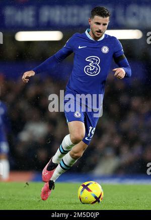 London, England, 27. Dezember 2022. Mason Mount of Chelsea während des Premier League-Spiels auf der Stamford Bridge, London. Das Bild sollte lauten: Paul Terry/Sportimage Stockfoto