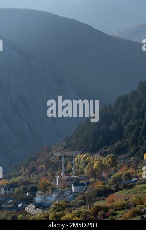 Wanderung zum Berg Korabi in Dibër, Nordalbanien Stockfoto