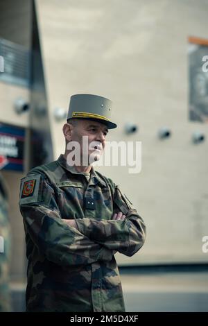 Brigadegeneral Der Französischen Armee. Gen. Eric Ozanne, der