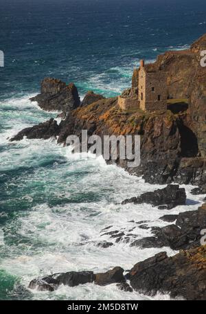 Crown Engine Beherbergt Botallack Stockfoto