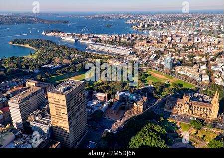 Sydney. New South Wales. Australien. Luftaufnahme Stockfoto