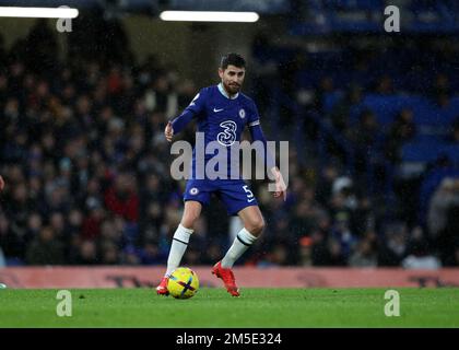 27. Dezember 2022; Stamford Bridge, Chelsea, London, England: Premier League Football, Chelsea gegen Bournemouth; Jorginho von Chelsea Stockfoto