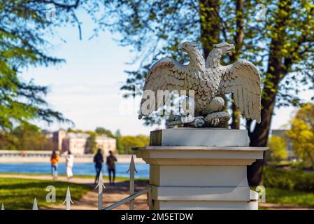 Elagin Island Park. Sankt Petersburg. Elagin Palast. Stockfoto