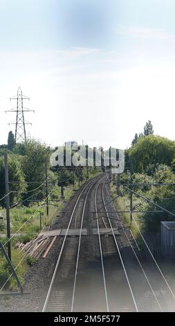 Canley Train Station, Coventry, Großbritannien Stockfoto