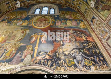 Scrovegni Kapelle Oder Arena Kapelle Mit Fresken Von Giotto Di Bondone