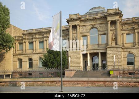 Staedel Museum Staedelsche Kunstinstitut, Museumsufer, Schaumainkai, Sachsenhausen, Main, Frankfurt, Hessen, Deutschland Stockfoto