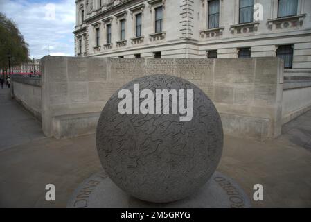 London, Vereinigtes Königreich - das Bali Bombings Memorial zum Gedenken an die Opfer der Terroranschläge von 2002 auf Bali Stockfoto