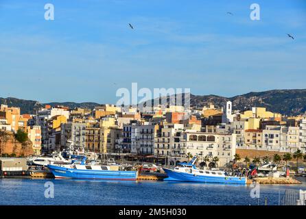 L'Ametlla de Mar, Costa Dorada, Spanien Stockfoto