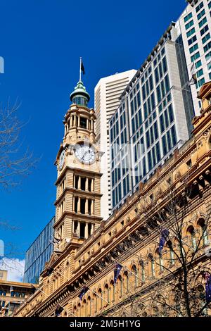 Sydney. New South Wales. Australien. Architekturen im Central Business District (CBD) Stockfoto