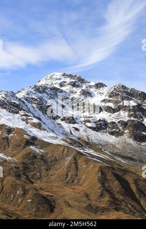 schneebedeckte alpen in tirol, österreich Stockfoto