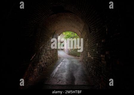 Tunnel in Vysehrad - Prag, Tschechische Republik Stockfoto