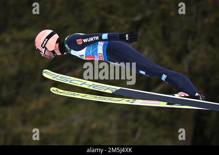 Oberstdorf, Deutschland. 29. Dezember 2022. Pius PASCHKE (GER), Action, Sprung. Skispringen, 71. International Four Hills Tournament 2022/23, Eröffnungsveranstaltung in Oberstdorf, am 29. Dezember 2022. AUDI ARENA. ? Kredit: dpa/Alamy Live News Stockfoto