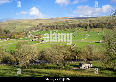 Yorkshire Dales National Park Kettlewell Yorkshire Kettlewell Wharfedale Yorkshire Dales National Park North Yorkshire England Großbritannien GB Europa Stockfoto