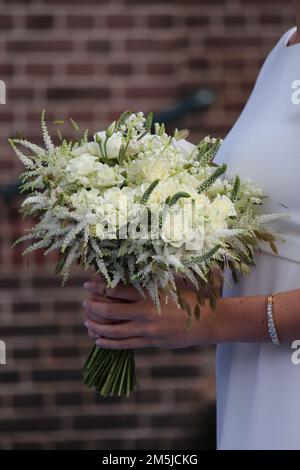 Hochzeit Prinz Jaime de Bourbon de Parme und Viktória Cservenyák Stockfoto