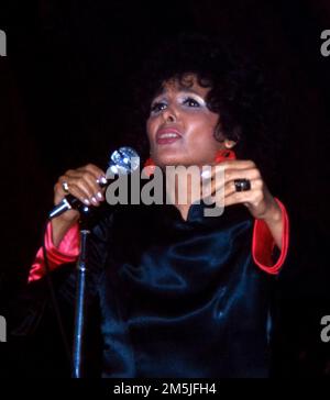 Lena Horne. Porträt der amerikanischen Schauspielerin und Sängerin Lena Mary Calhoun Horne (1917-2010), Foto von Bernard Gotfryd, 1972 Stockfoto