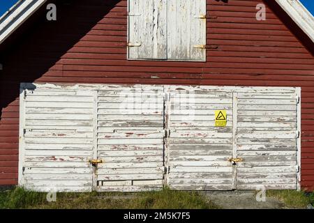 Landschaft rund um Nuuk, die Hauptstadt Grönlands. Stockfoto